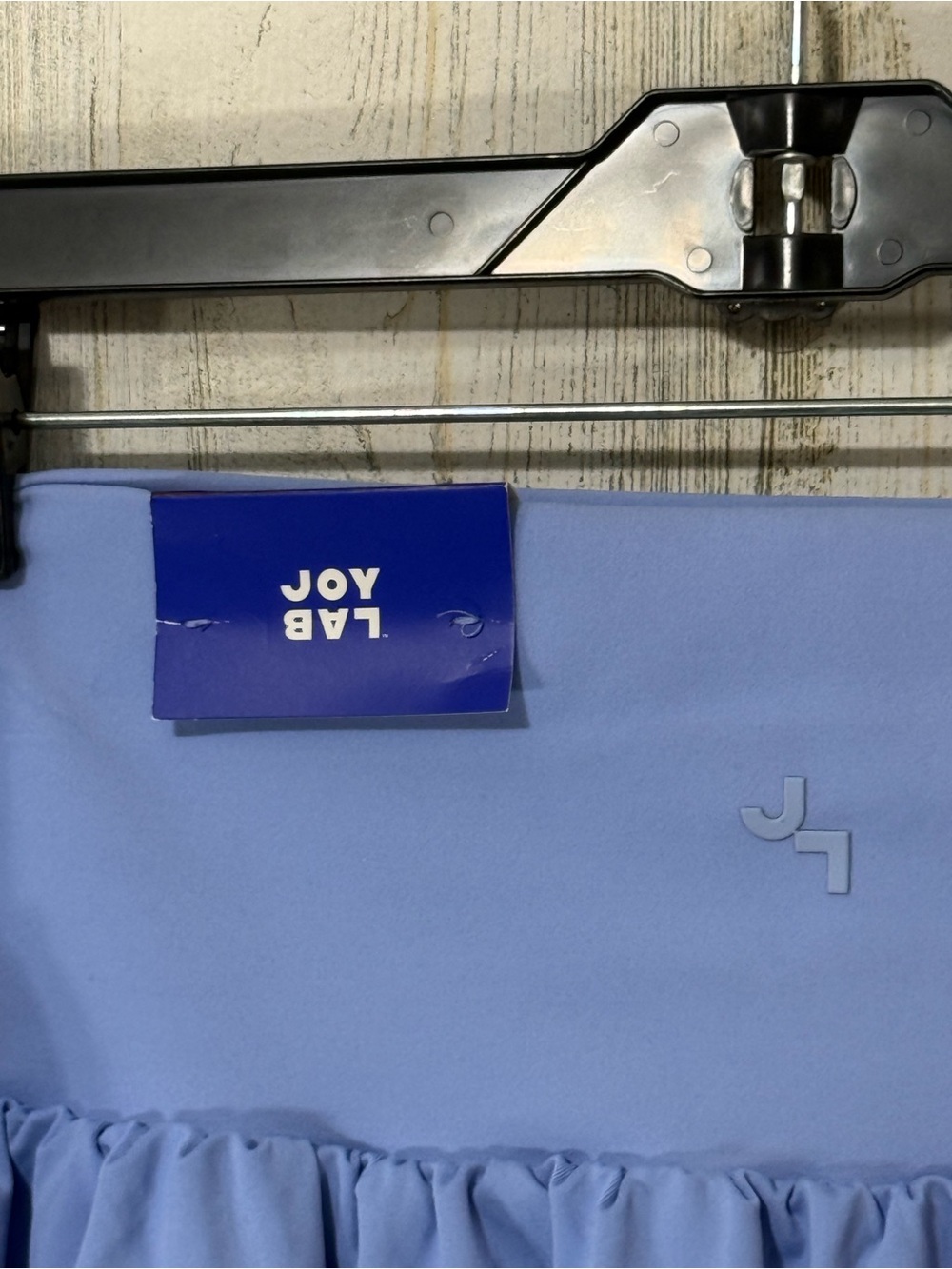 JoyLab Periwinkle Tiered Ruffle Mini Skirt Skort Tennis PickleBall Beach Cruise - Picture 9 of 10